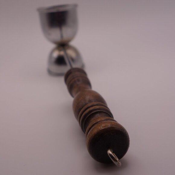 Vintage Bartender Set with Wood Handles and Hook Taiwan - Picture 12 of 16